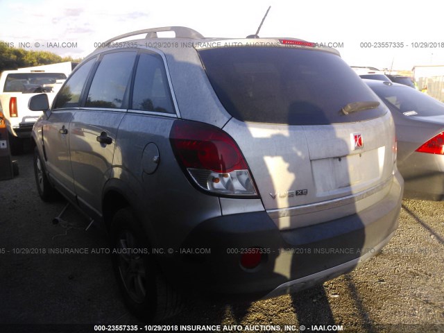 3GSCL33PX9S627538 - 2009 SATURN VUE XE SILVER photo 3