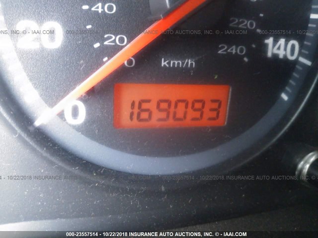 1HGEM21195L077406 - 2005 HONDA CIVIC DX VP RED photo 7