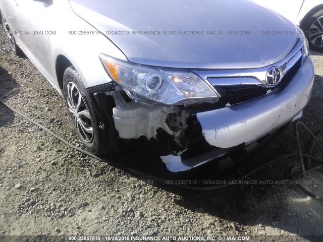 4T1BF1FK9CU024599 - 2012 TOYOTA CAMRY SE/LE/XLE SILVER photo 6