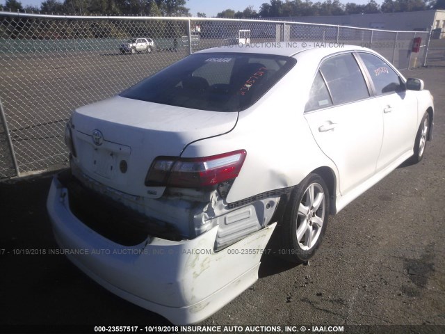 4T1BE46K49U907376 - 2009 TOYOTA CAMRY SE/LE/XLE WHITE photo 6
