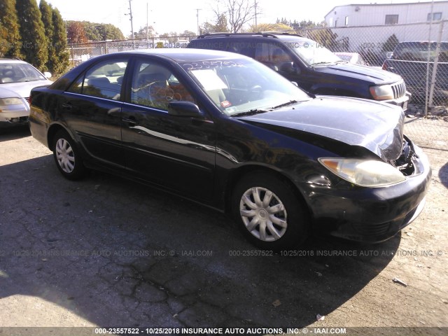 4T1BE32K55U098187 - 2005 TOYOTA CAMRY LE/XLE/SE BLACK photo 1