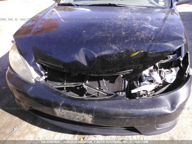 4T1BE32K55U098187 - 2005 TOYOTA CAMRY LE/XLE/SE BLACK photo 6