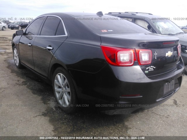 1G11H5SL4EF251019 - 2014 CHEVROLET MALIBU LTZ 黑色 照片 3