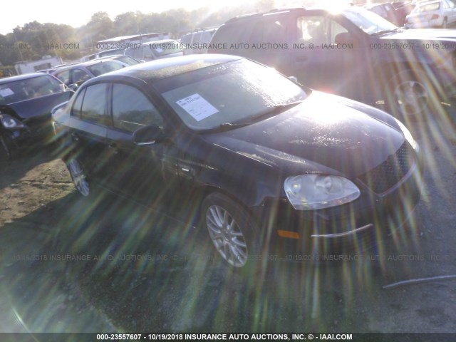 3VWRA71K88M161232 - 2008 VOLKSWAGEN JETTA WOLFSBURG 黑色 照片 1