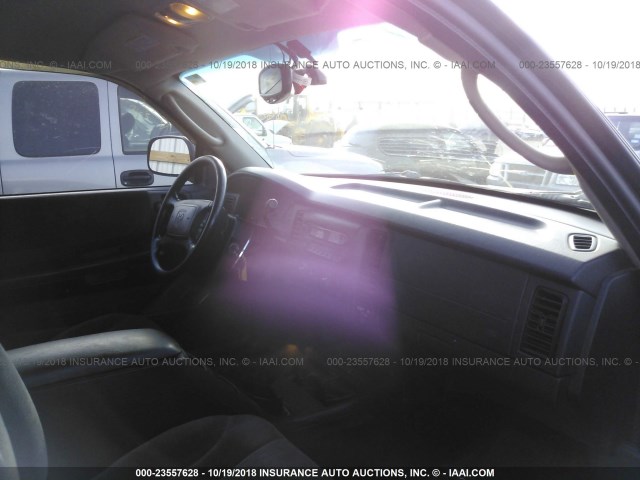 1D7HG32NX4S531599 - 2004 DODGE DAKOTA SPORT 深蓝色 照片 5