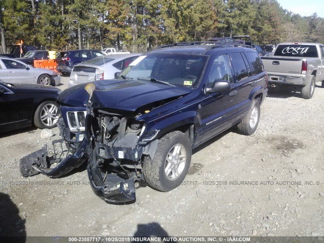 1J4GW48N04C305355 - 2004 JEEP GRAND CHEROKEE LAREDO/COLUMBIA/FREEDOM 蓝色 照片 2