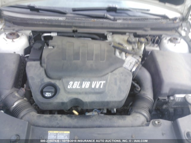 1G1ZK57719F161512 - 2009 CHEVROLET MALIBU LTZ 白色 照片 10