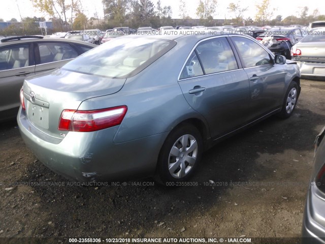 4T4BE46KX9R090498 - 2009 TOYOTA CAMRY SE/LE/XLE TEAL photo 4