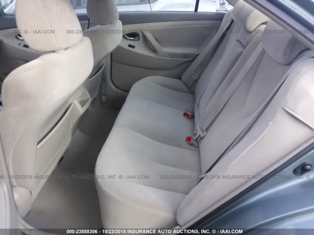 4T4BE46KX9R090498 - 2009 TOYOTA CAMRY SE/LE/XLE TEAL photo 8