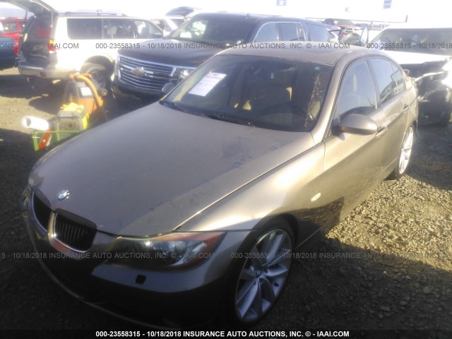 WBAVB17506NK41380 - 2006 BMW 325 I AUTOMATIC ოქროსფერი ფოტო 2