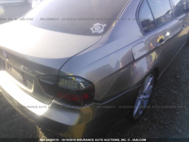 WBAVB17506NK41380 - 2006 BMW 325 I AUTOMATIC ოქროსფერი ფოტო 6