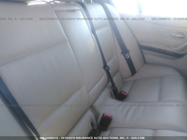 WBAVB17506NK41380 - 2006 BMW 325 I AUTOMATIC ოქროსფერი ფოტო 8