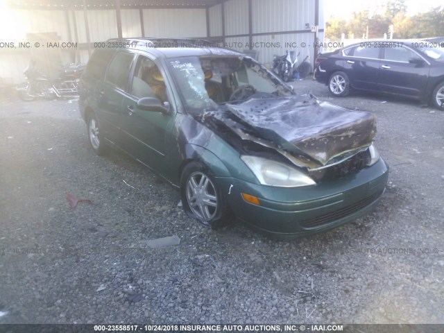 1FAFP36391W198560 - 2001 FORD FOCUS SE/SE COMFORT GREEN photo 1