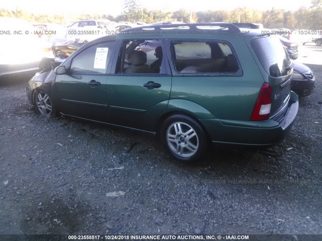 1FAFP36391W198560 - 2001 FORD FOCUS SE/SE COMFORT GREEN photo 3