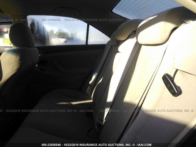 4T1BE46K79U905945 - 2009 TOYOTA CAMRY SE/LE/XLE ნაცრისფერი ფოტო 8