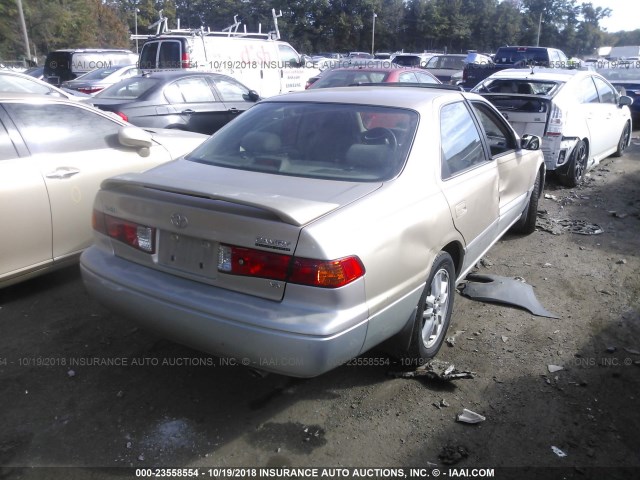 JT2BF28K810321397 - 2001 TOYOTA CAMRY LE/XLE 金色 照片 4