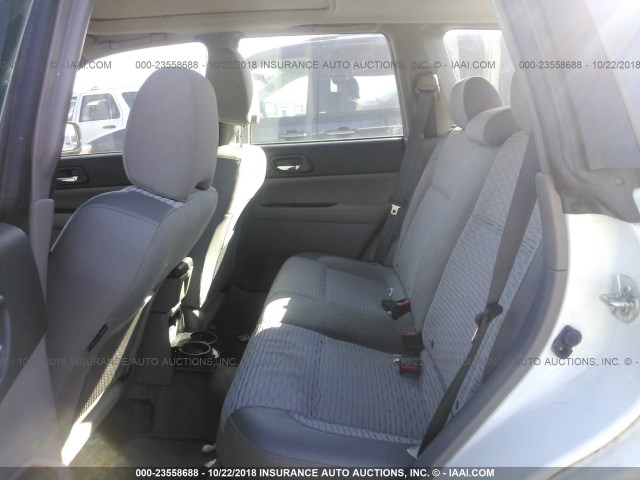 JF1SG65603H701430 - 2003 SUBARU FORESTER 2.5XS თეთრი ფოტო 8