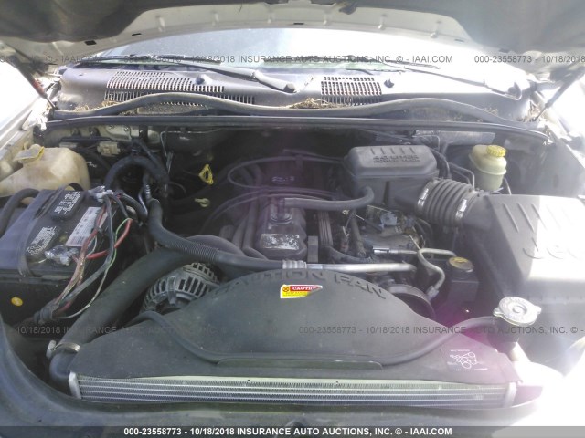 1J4GX48S64C224900 - 2004 JEEP GRAND CHEROKEE LAREDO/COLUMBIA/FREEDOM SILVER photo 10