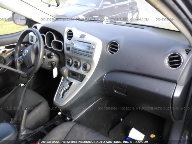 2T1LE4EE2BC020012 - 2011 TOYOTA COROLLA MATRIX S GRAY photo 5