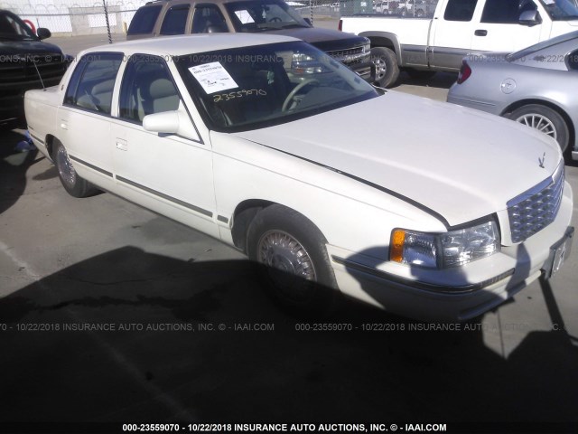 1G6KE54Y8WU806406 - 1998 CADILLAC DEVILLE DELEGANCE WHITE photo 1