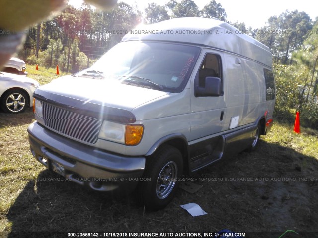 1FDSS34L46DA42368 - 2006 FORD ECONOLINE E350 SUPER DUTY VAN GOLD photo 2