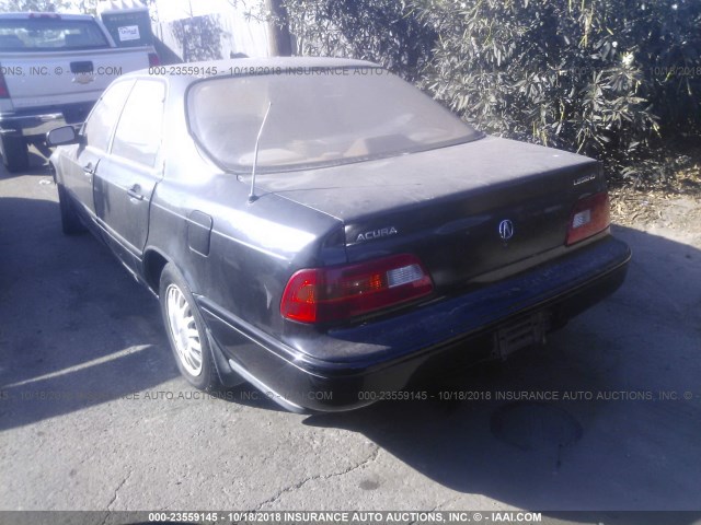JH4KA7678PC010642 - 1993 ACURA LEGEND LS Қара фото 3