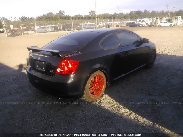 JTKDE167560069135 - 2006 TOYOTA SCION TC 黑色 照片 4