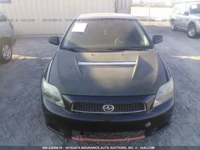 JTKDE167560069135 - 2006 TOYOTA SCION TC 黑色 照片 6