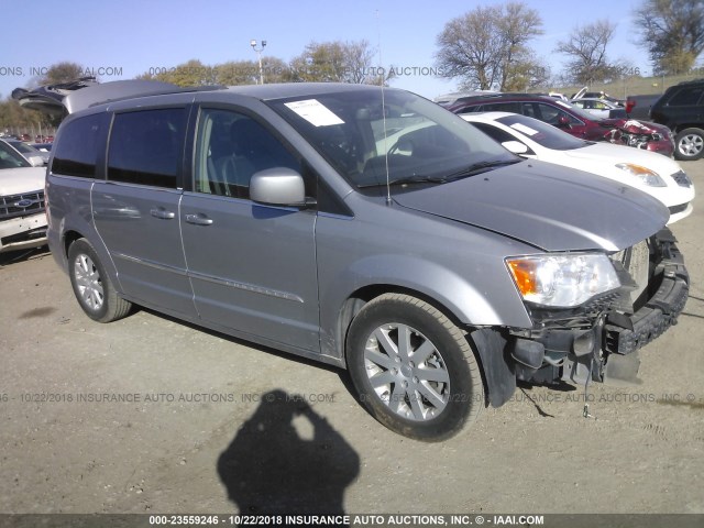 2C4RC1BG7ER156032 - 2014 CHRYSLER TOWN & COUNTRY TOURING SILVER photo 1