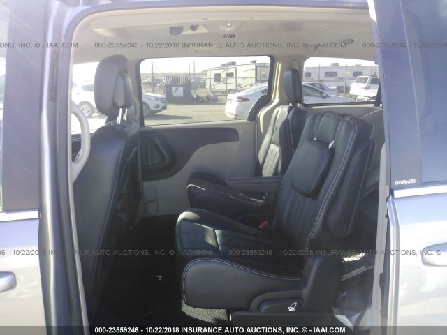 2C4RC1BG7ER156032 - 2014 CHRYSLER TOWN & COUNTRY TOURING SILVER photo 8