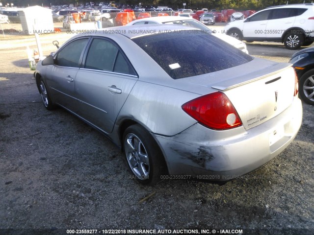 1G2ZF55B464187584 - 2006 PONTIAC G6 SE SILVER photo 3