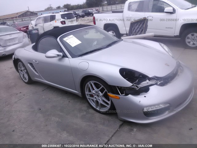 WP0CB29899U730426 - 2009 PORSCHE BOXSTER S SILVER photo 1