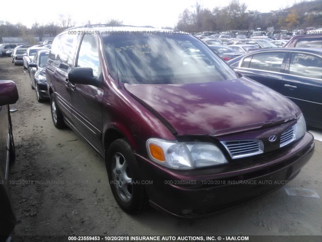 1GHDX03E43D270960 - 2003 OLDSMOBILE SILHOUETTE RED photo 1