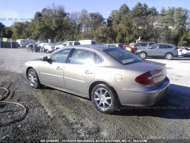 2G4WE587561194429 - 2006 BUICK LACROSSE CXS Champagne photo 3
