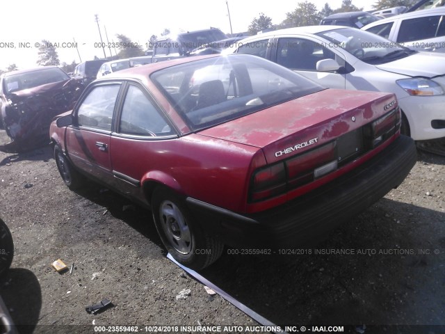 1G1JC14G3M7120759 - 1991 CHEVROLET CAVALIER VL/RS RED photo 3