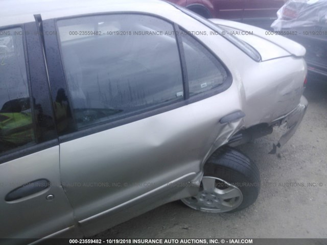 1G1JF524027426547 - 2002 CHEVROLET CAVALIER LS GOLD photo 6