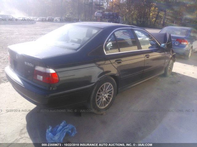 WBADT634X3CK42367 - 2003 BMW 530 I AUTOMATIC BLACK photo 4