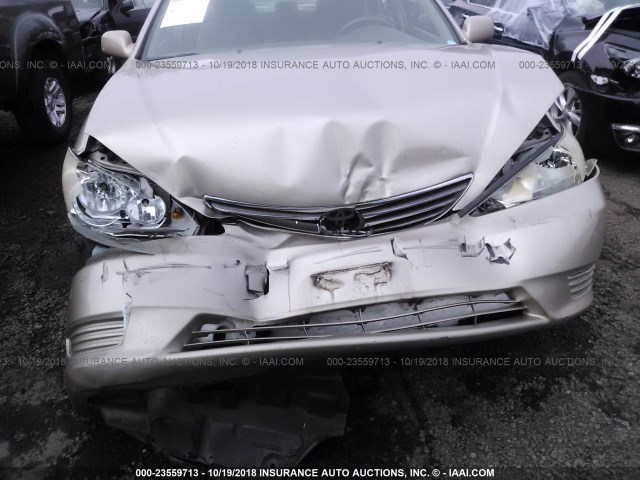 4T1BE32K26U158718 - 2006 TOYOTA CAMRY LE/XLE/SE Qızıl foto 6
