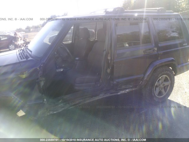 1J4FF68S4XL547762 - 1999 JEEP CHEROKEE SPORT/CLASSIC ლურჯი ფოტო 6