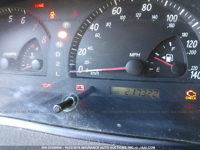 4T1BE32K93U172496 - 2003 TOYOTA CAMRY LE/XLE/SE Қара фото 7