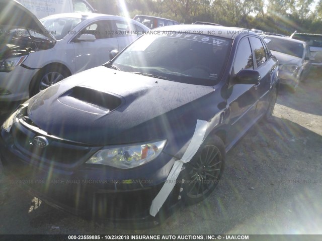 JF1GV7E65CG010935 - 2012 SUBARU IMPREZA WRX BLUE photo 2