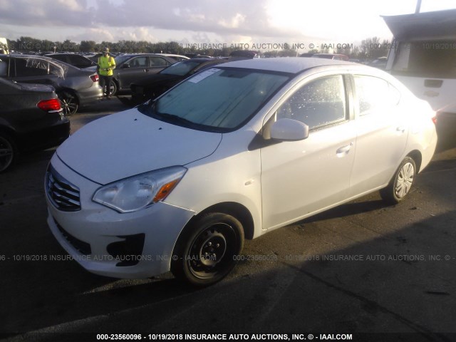 ML32F3FJ1JHF11122 - 2018 MITSUBISHI MIRAGE G4 ES Ağ foto 2