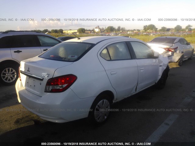 ML32F3FJ1JHF11122 - 2018 MITSUBISHI MIRAGE G4 ES Ağ foto 4