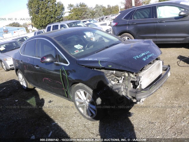 1G4PR5SK5C4142045 - 2012 BUICK VERANO CONVENIENCE BLACK photo 1