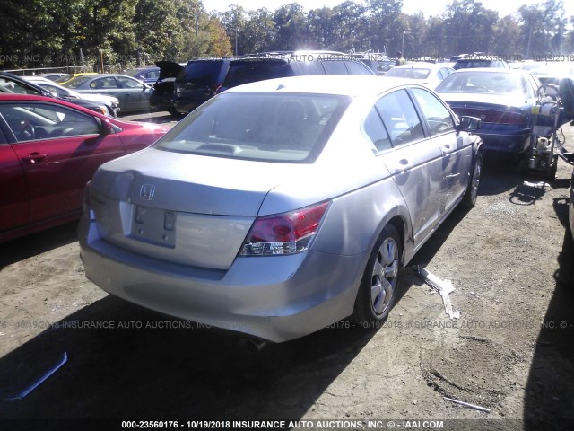 1HGCP26829A086941 - 2009 HONDA ACCORD EXL SILVER photo 4