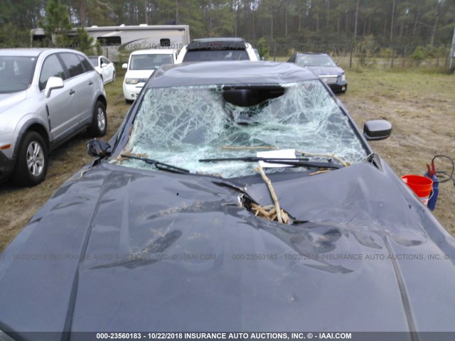 2C3CDXAT1DH648231 - 2013 DODGE CHARGER POLICE GRAY photo 6