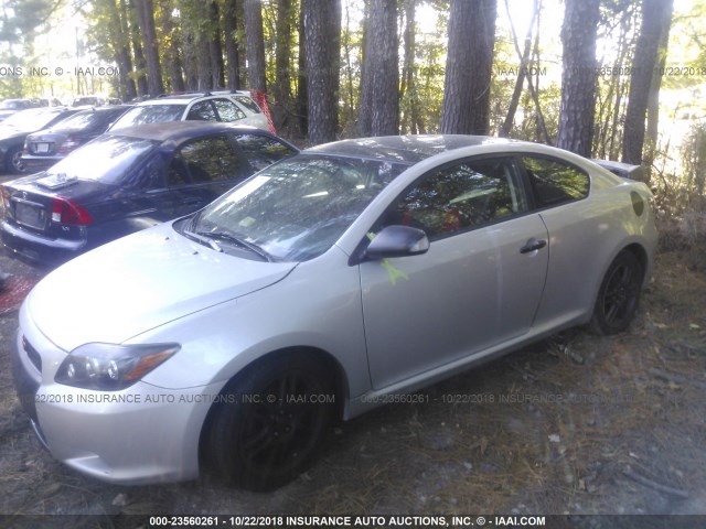 JTKDE167580235303 - 2008 TOYOTA SCION TC 灰色 照片 2