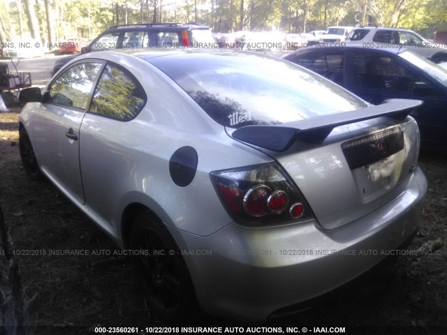 JTKDE167580235303 - 2008 TOYOTA SCION TC 灰色 照片 3