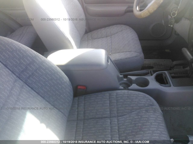 1J4FJ68S2WL168434 - 1998 JEEP CHEROKEE SPORT/CLASSIC წითელი ფოტო 5