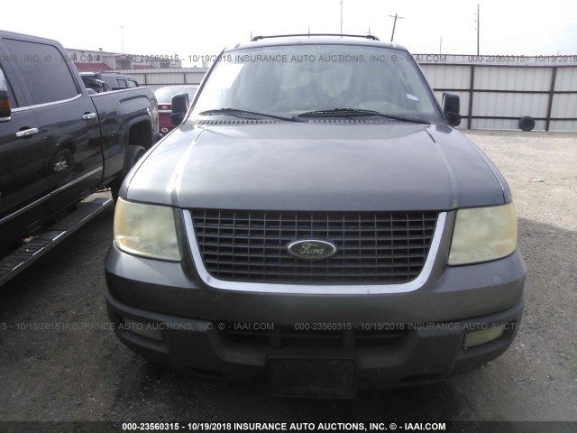 1FMFU15L44LB08368 - 2004 FORD EXPEDITION XLT GRAY photo 6